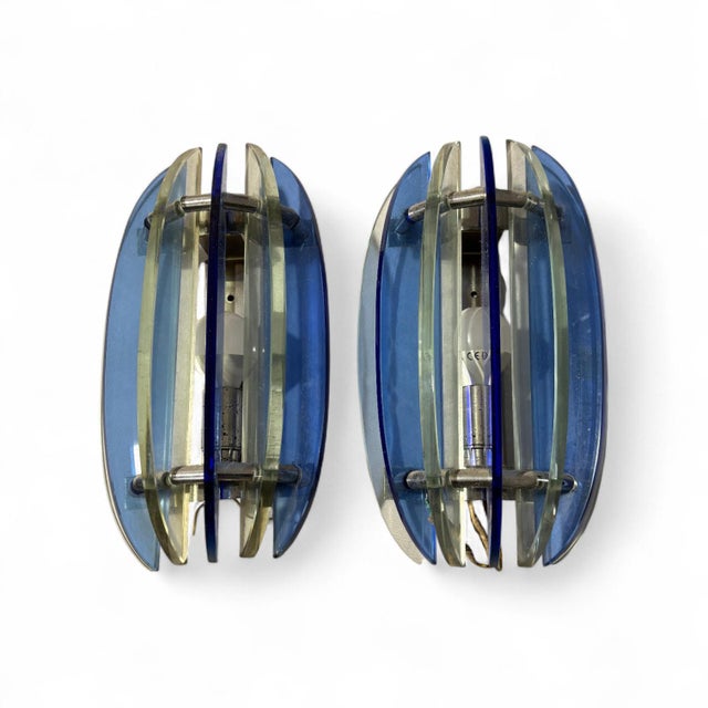 Refined bathroom accessory set from the famous Veca manufacturer, made for FontanArte in the 1960s/1970s. This unique set...