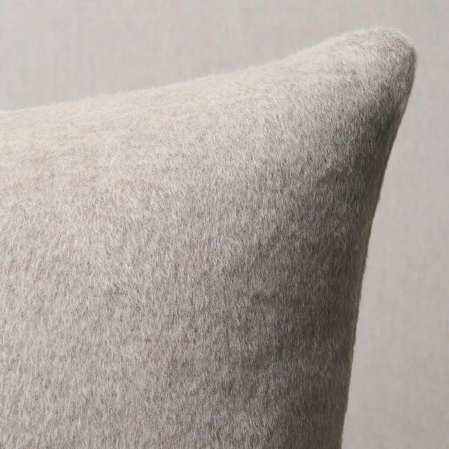 This pillow features Dixon Mohair Weave with a knife edge finish. With a brushed and felted finish, this mohair weave has...