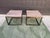 Industrial Mitchell Gold + Bob Williams Industrial Wood & Metal Side Tables For Sale - Image 3 of 7
