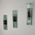 Metal Triple Glass Wall Sconces in Thick Structural Glass from Gallotti & Radice, 1970s, Set of 3 For Sale - Image 7 of 18