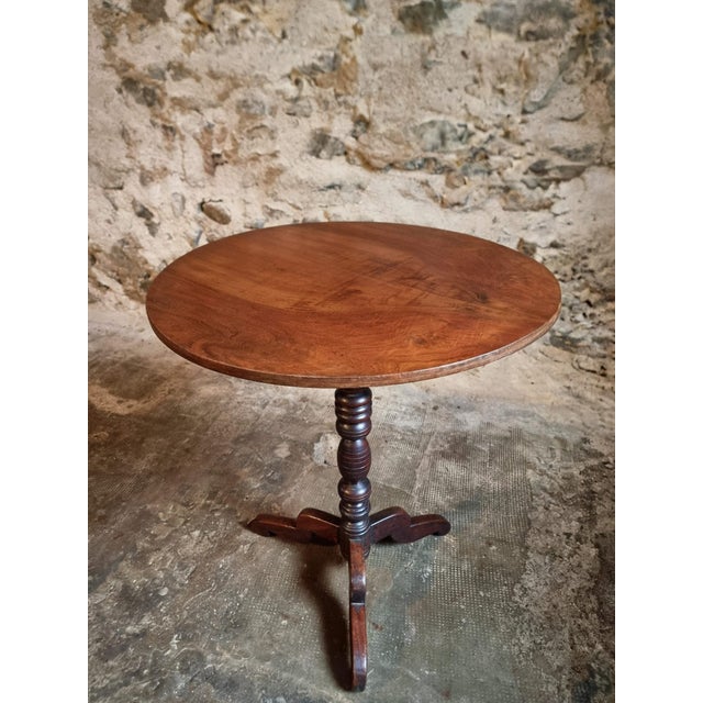 Antique French Guéridon Pedestal Table, 19th Century For Sale - Image 4 of 13