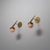 Vintage Italian Brass and Opaline Glass Globe Wall Sconces, 1950s, Set of 2 For Sale - Image 4 of 11