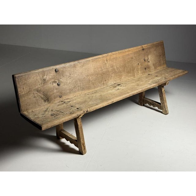 Spanish Bench, 18th Century For Sale - Image 5 of 18