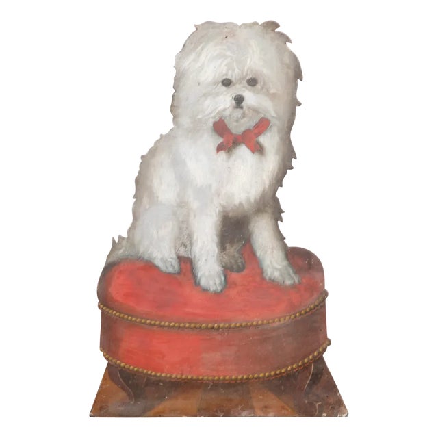 Tole Dummy Board, 1860s For Sale