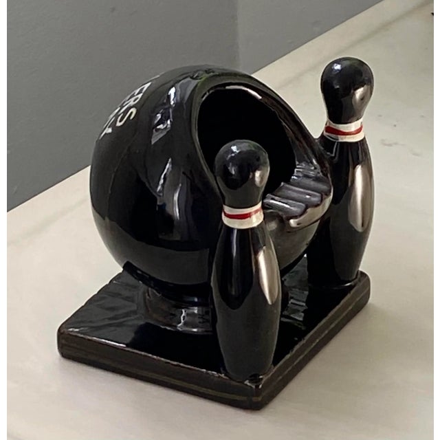 1950s 1950s Bowlers Ceramic Ashtray For Sale - Image 5 of 6