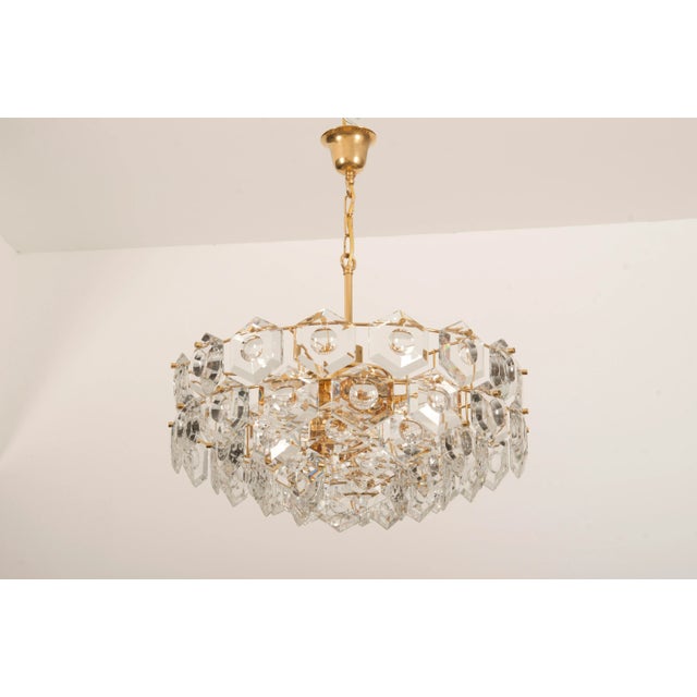 Mid-Century Modern Large Mid-Century Chandelier from Kinkeldey For Sale - Image 3 of 12