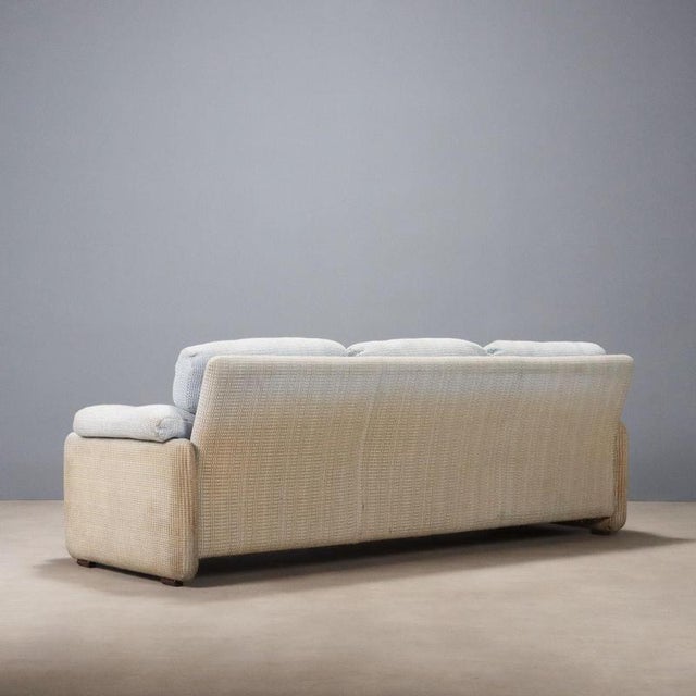 White Coronado Sofa attributed to Franco Albini for B&B Italia / C&B Italia For Sale - Image 8 of 10
