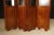 Brazilian Hardwood, Leather and Mirrored Panel Folding Screen, Brazil, C 1960s For Sale - Image 9 of 18
