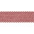 Contemporary Sample - Schumacher Crawford Check Tape Wide in Cornwallis Red For Sale - Image 3 of 3
