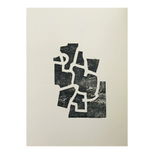 Chillida Lithograph Dm05174 Derriere Le Miroir 1968