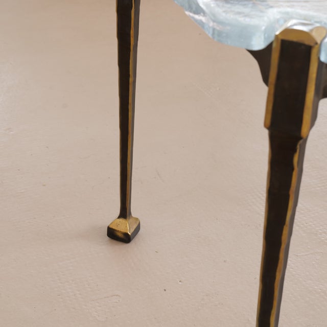 Brutalist Coffee Table in Bronze from Lothar Klute, 1980 For Sale - Image 6 of 10