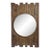 Salvaged Round Fence Mirror For Sale