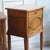 Wood Antique Louis XVI Style Bedside Tables in Oak and Marble, 1920, Set of 2 For Sale - Image 7 of 17