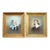 Pair Victorian Watercolor Portraits, Sister & Brother, Original Frames, C1890 For Sale