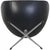 Vintage Egg Chair in Black Leather by Arne Jacobsen, 1963 For Sale - Image 17 of 18