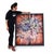Abstract M. Fleischer Large Scale Abstract Folded Paper Modern Painting 1987 For Sale - Image 3 of 10