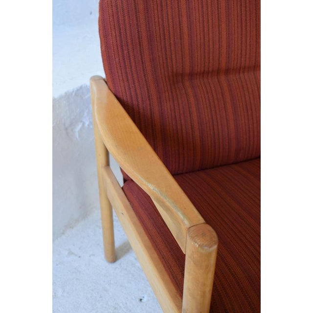 Scandinavian Modern Armchair, 1970s For Sale - Image 9 of 11