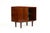 1960s 1960s Danish Modern Mid Century Compact Rosewood Credenza Sideboard — Sliding Doors For Sale - Image 5 of 7