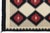 Modern Navajo Style Flatweave Geometric Diamond Wool Rug in Cream 9x12 For Sale In New York - Image 6 of 11