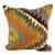 20 x 20 Kilim Pillow Turkish Cushion Natural Aegean Serenity Pillow Cushion Cover For Sale