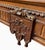 Brown Louis XVI Style Showcase in Walnut For Sale - Image 8 of 13