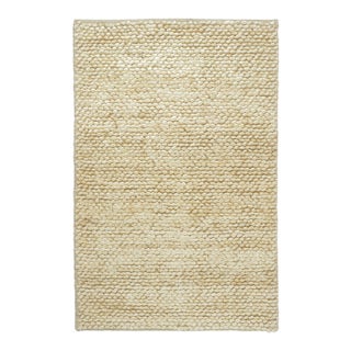 Contemporary Textural Jute Bouclé Gift-Sized Rug by Rug & Kilim, India For Sale