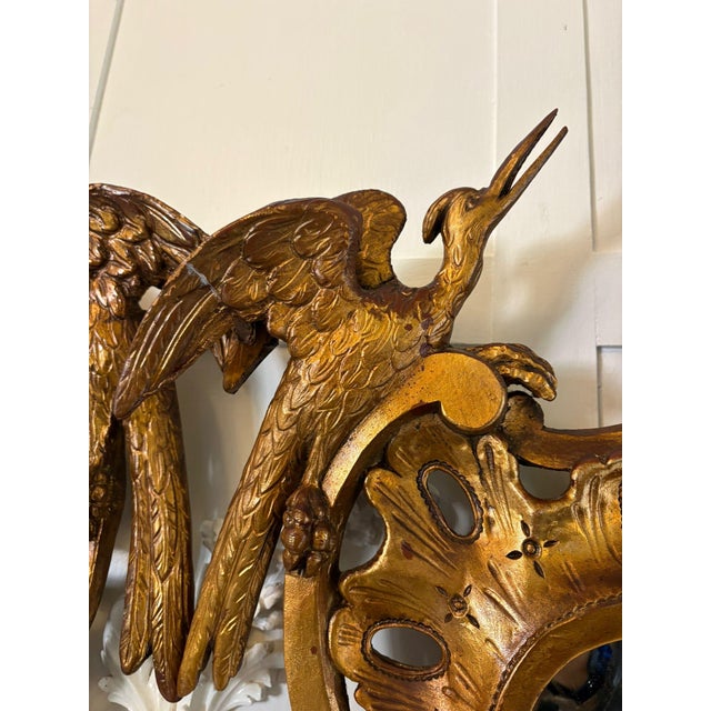 Antique Giltwood Rococo Chinoiserie Wall Mirrors, 1880, Set of 2 For Sale - Image 11 of 17