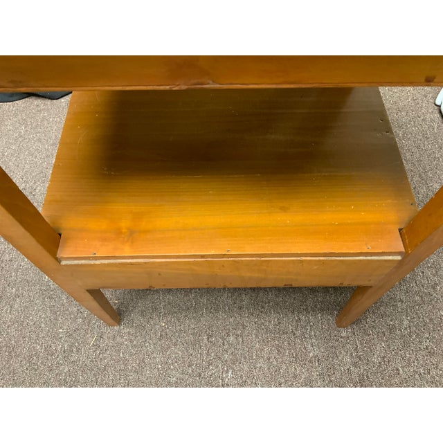 Pine Side Table For Sale - Image 4 of 8