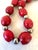 Asian Sherpa Coral and Silver Beaded Necklace For Sale - Image 3 of 5