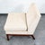 Mid Century Modern Lounge Chairs Slipper White Tufted Pair Set 2 Vintage MCM 60s For Sale - Image 10 of 12