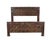 Wood Complete King Size Bed Constructed From an Antique Gujarati Door and Pillars For Sale - Image 7 of 8