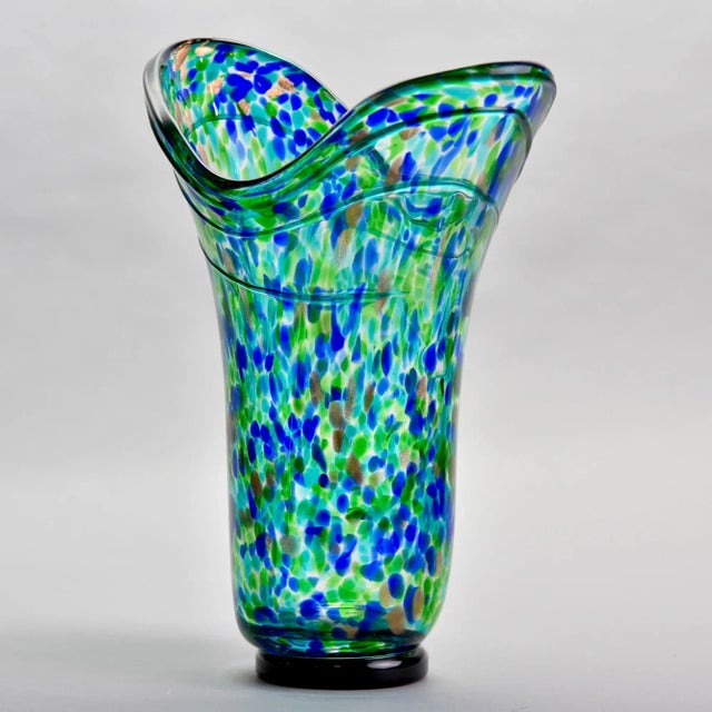 60's Vintage アートガラス Vase by BERANEK,JAN Vintage Czech Art Glass Vase by Jan Beranek for Skrdlovice