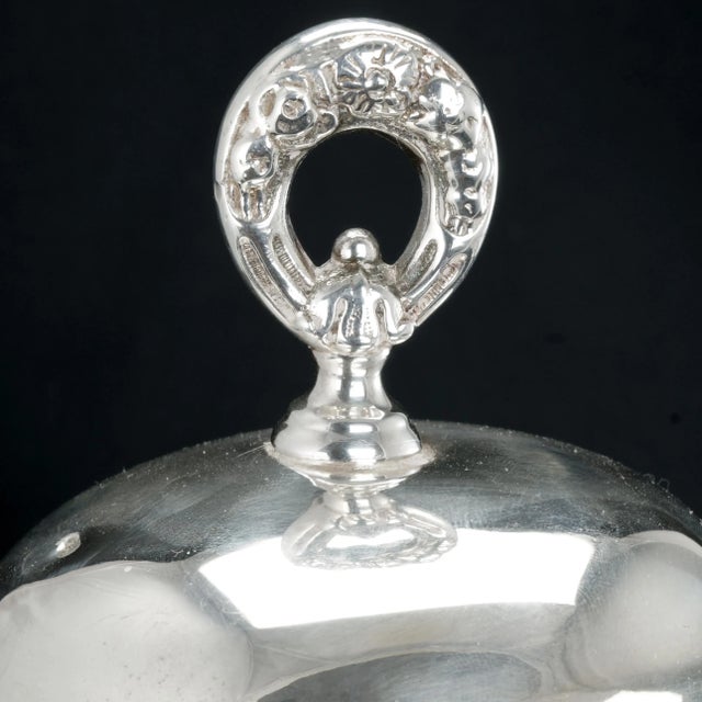 Large Victorian Silver Plate Coffee Pot Circa 1870 For Sale - Image 9 of 13