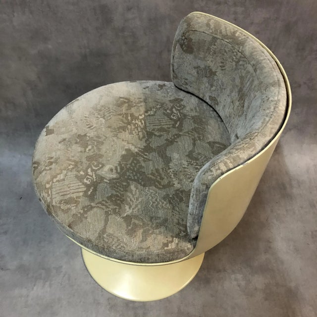 Textile Tulip Stools by Herzinger, 1960s, Set of 6 For Sale - Image 7 of 12