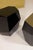 Metal Three Rocks High Side Table in Black Lacquered and Top in Brushed Brass from Insidherland For Sale - Image 7 of 13