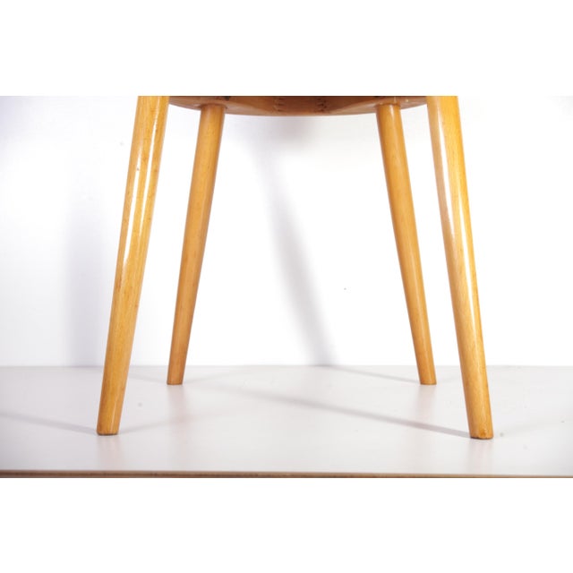 Mid-Century Pink Chair by A. Suman for Cesky Nabytek, Former Czechoslovakia, 1960s For Sale - Image 16 of 18