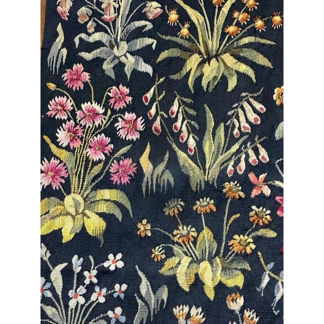Vintage French Handwoven Aubusson Tapestry, 1920s For Sale - Image 16 of 18