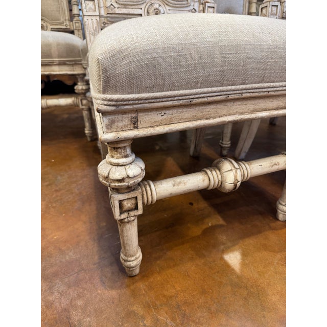 French Dining Chairs, S/6 For Sale - Image 4 of 6