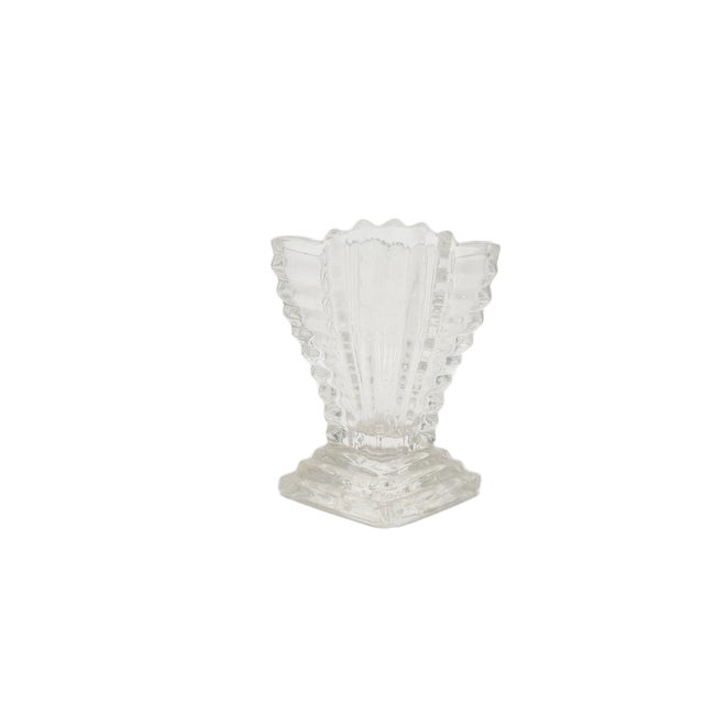 Art Deco Toothpick Case from Hortensja Glasswork, 1930s For Sale - Image 3 of 10