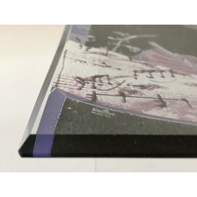 1990s Rosenthal Glass Catchall Dish With Andy Warhol Beethoven Portrait For Sale - Image 10 of 12