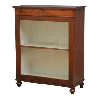 Antique Regency Mahogany Pier Cabinet For Sale