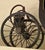 Gothic Monumental 39" Vintage German Handmade Wood & Iron Royal State Carriage Coach Model For Sale - Image 3 of 14