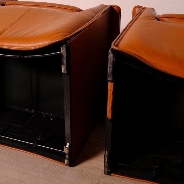 Vintage Chairs by Lauriana Afra and Tobia Scarpa for B&B Italia, 1970s, Set of 2 For Sale - Image 17 of 18