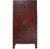 96" Tall Red Lacquer Antique Chinese Chinoiserie-Style Cabinet For Sale - Image 15 of 15