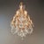 Oval Italian Baroque Revival Crystal Chandelier Rococo Style Dining Room Ceiling For Sale - Image 10 of 17