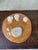 Contemporary Vintage Signed Ceramic Bowl With Dog Paw Design For Sale - Image 3 of 14