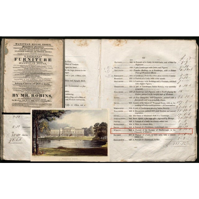 After Willem Wissing, Portrait of the Duchess of Marlborough as Minerva, 1680, Oil on Canvas For Sale - Image 13 of 14