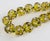 Metal Angela Caputi Olive Green Resin Jeweled Choker Necklace For Sale - Image 7 of 11