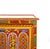 Moroccan Painted Coffee Table /Trunk Moorish Details, First Half 20th Century For Sale - Image 4 of 14