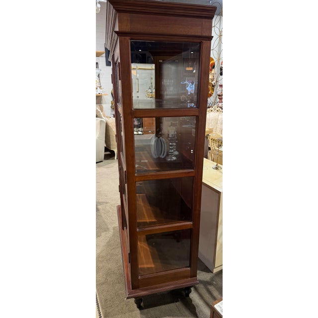 Bauer Baur 2 Door Display Cabinet For Sale - Image 4 of 5